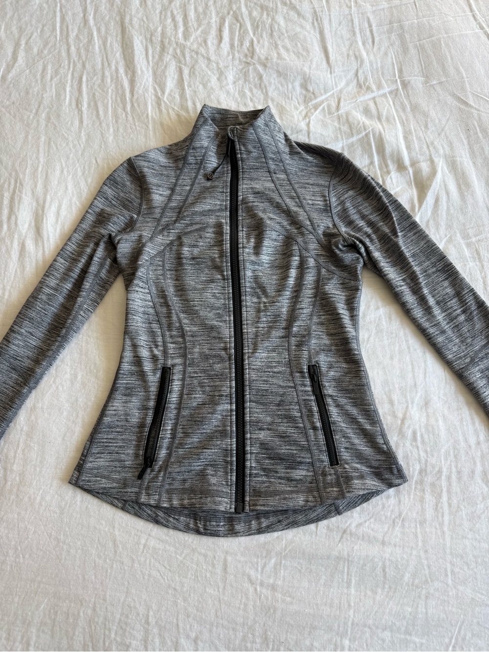 Lululemon Align Gray Women's Zip-Up Athletic Jacket